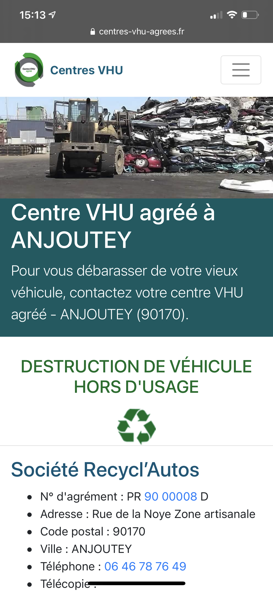 Société Recycl'Autos