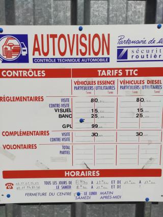 Garage Autovision Contrôle Technique 0